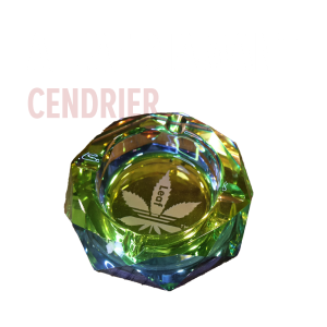 cendrier a leaf diamant rainbow