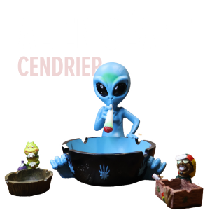 cendrier alien géant
