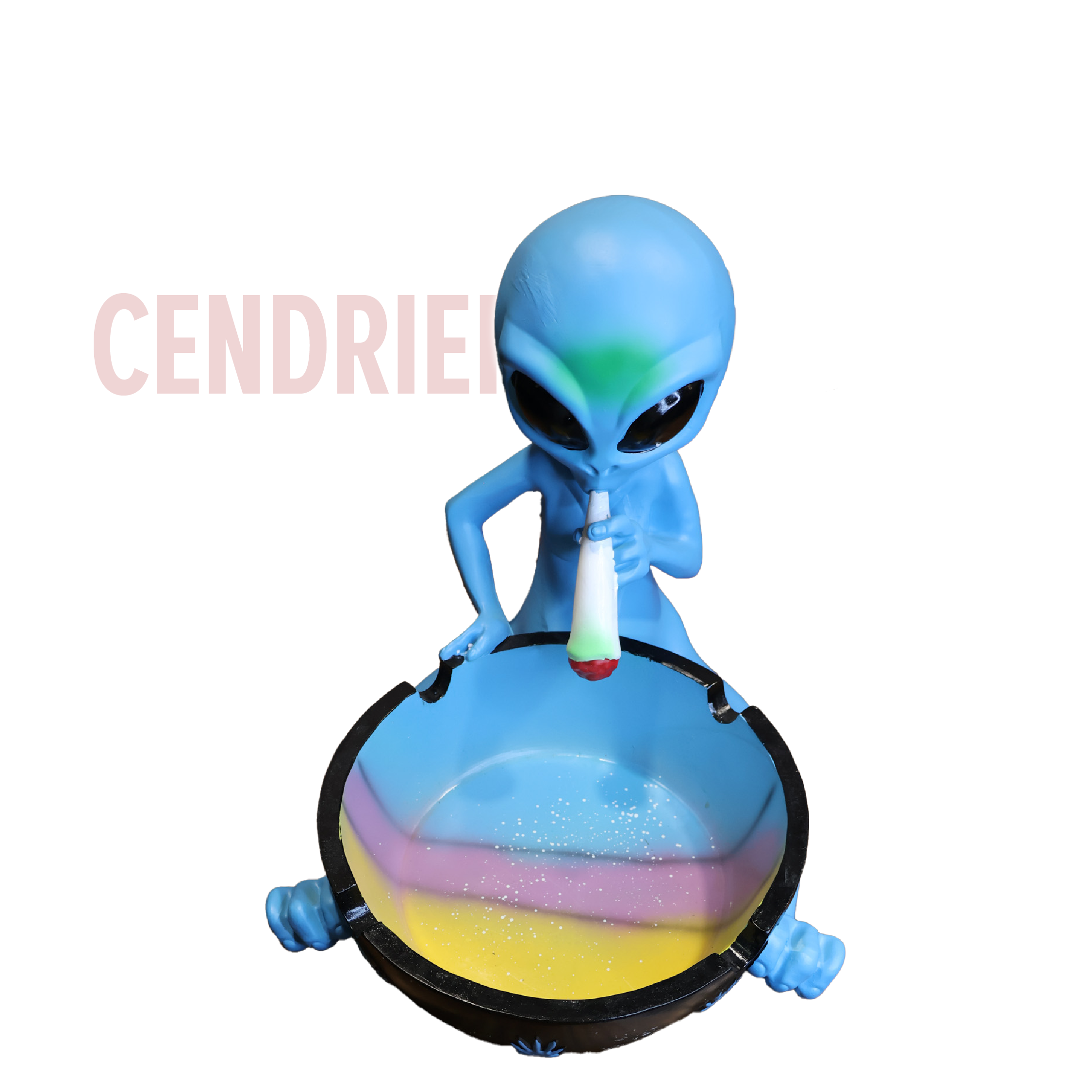 cendrier a leaf diamant rainbow (copie) cendrier alien géant