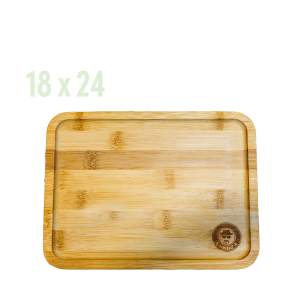 plateau en bambou