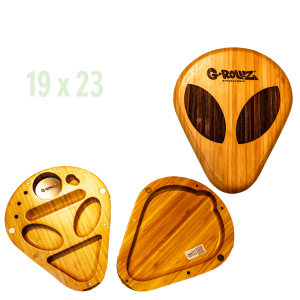 plateau en bambou g rollz alien