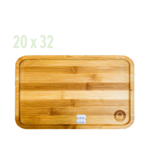 plateau en bambou