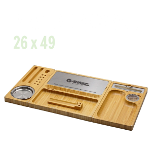 plateau en bambou g rollz deluxe