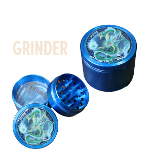 grinder black leaf avec illustration