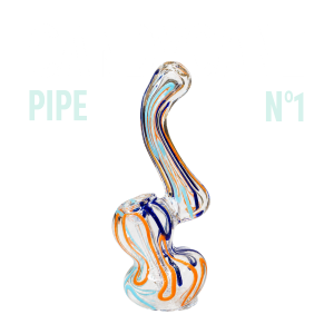 pipe mini bubbler candycane