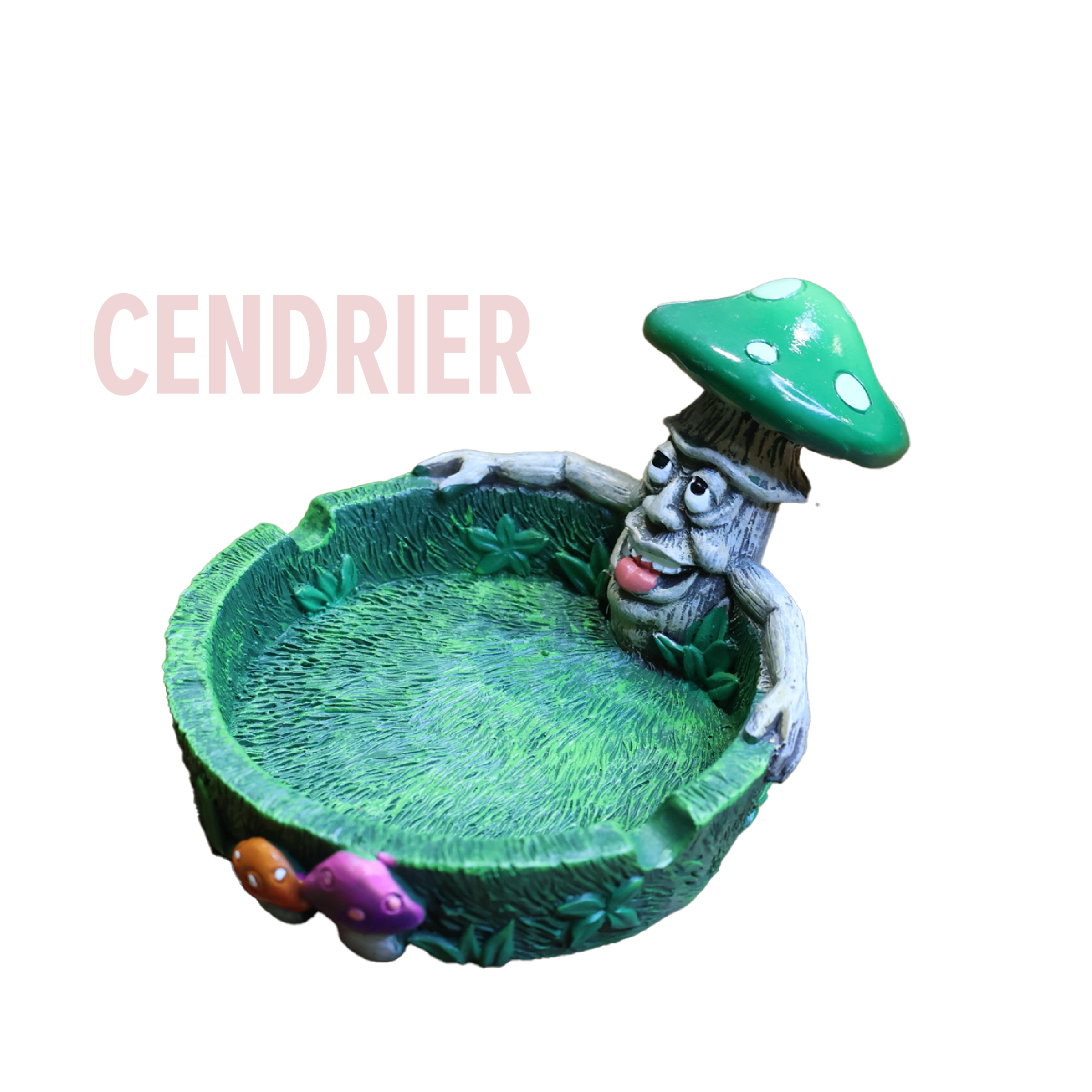 cendrier a leaf diamant rainbow (copie) cendrier champignon mushroom