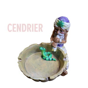 cendrier charmeur de serpents