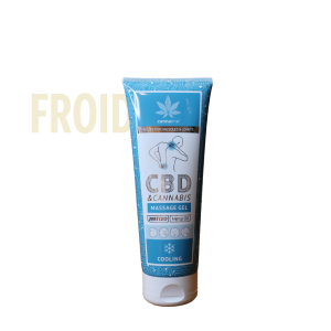 gel massage CBD froid