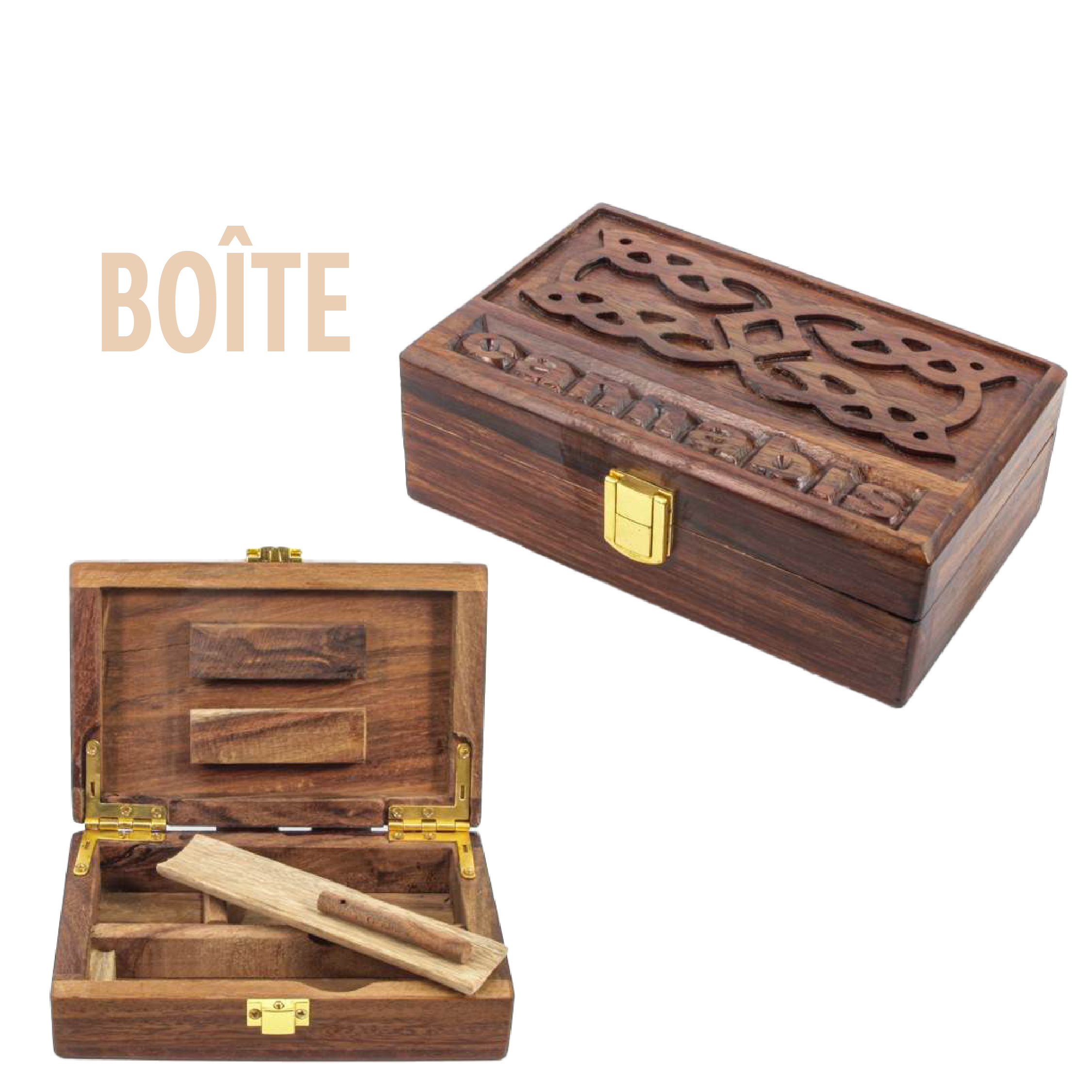 boite de rangement en bois ornements cannabis boite de rangement en bois ornements cannabis