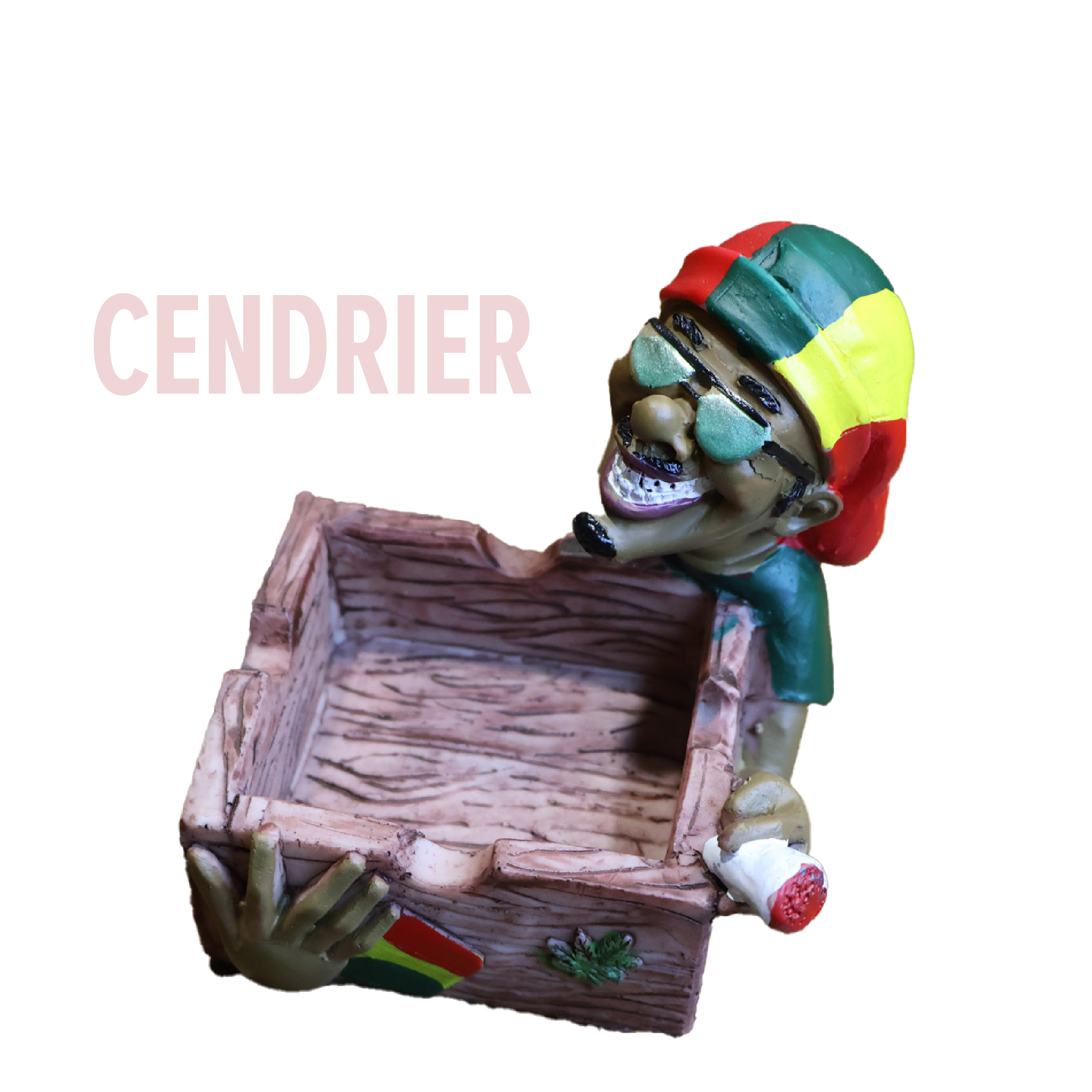 cendrier a leaf diamant rainbow (copie) cendrier rasta