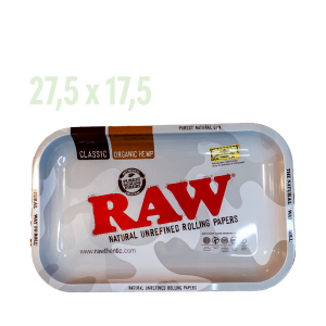 plateau en métal raw