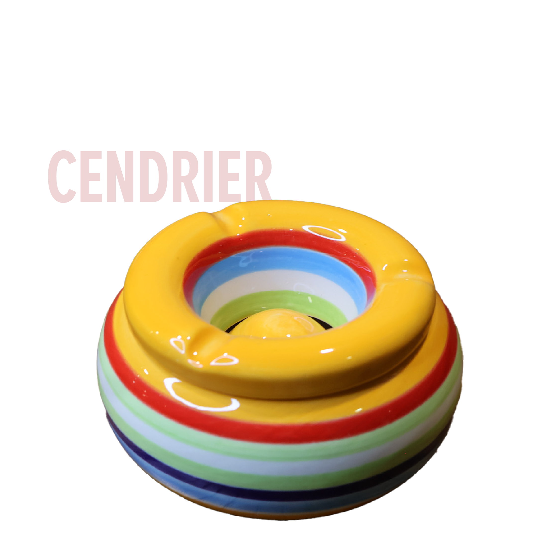 cendrier a leaf diamant rainbow (copie) cendrier marocain rayé