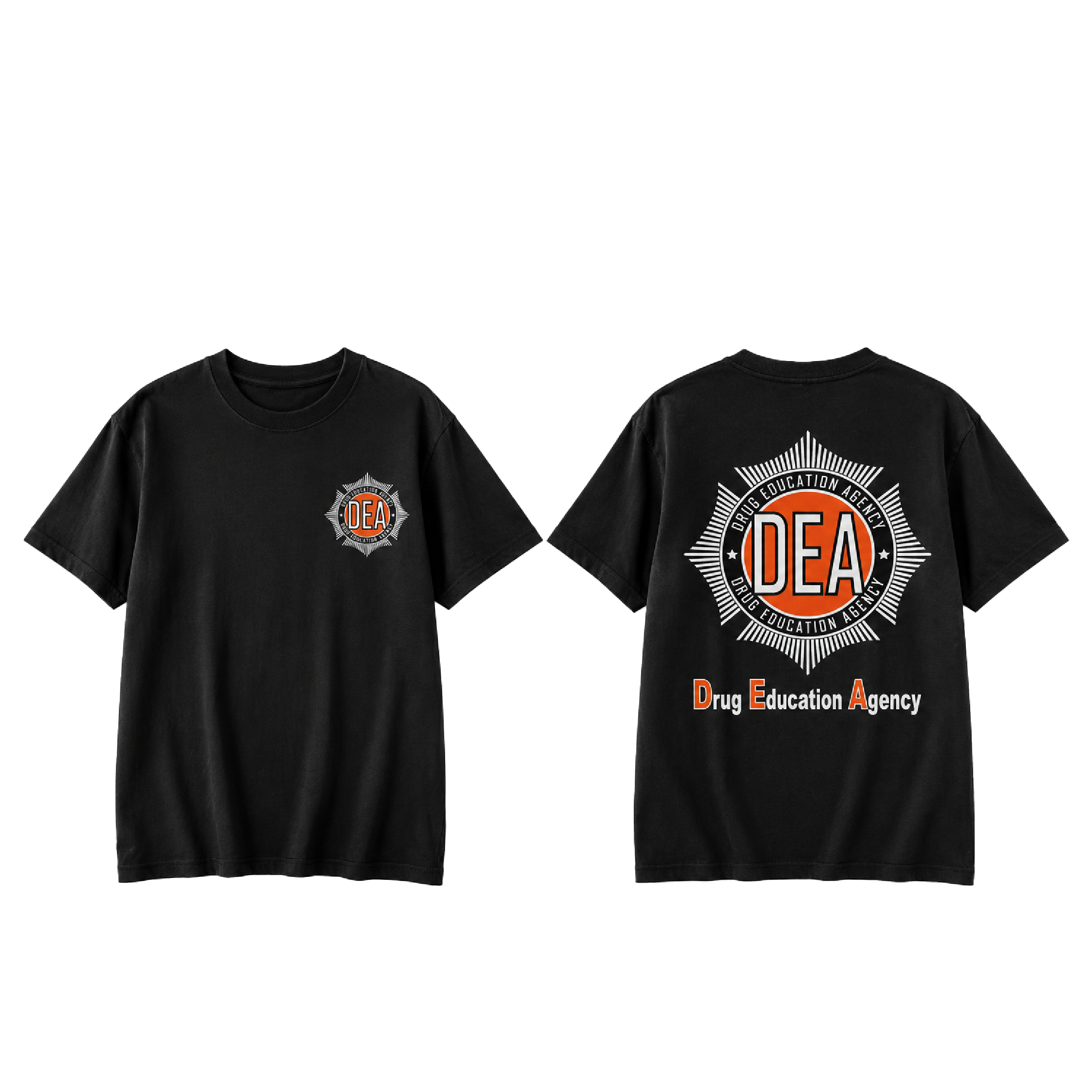 auto draft t shirt dea black leaf