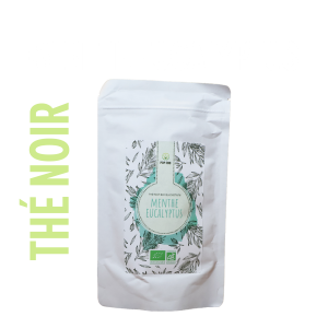 thé noir menthe eucalyptus CBD chanvre