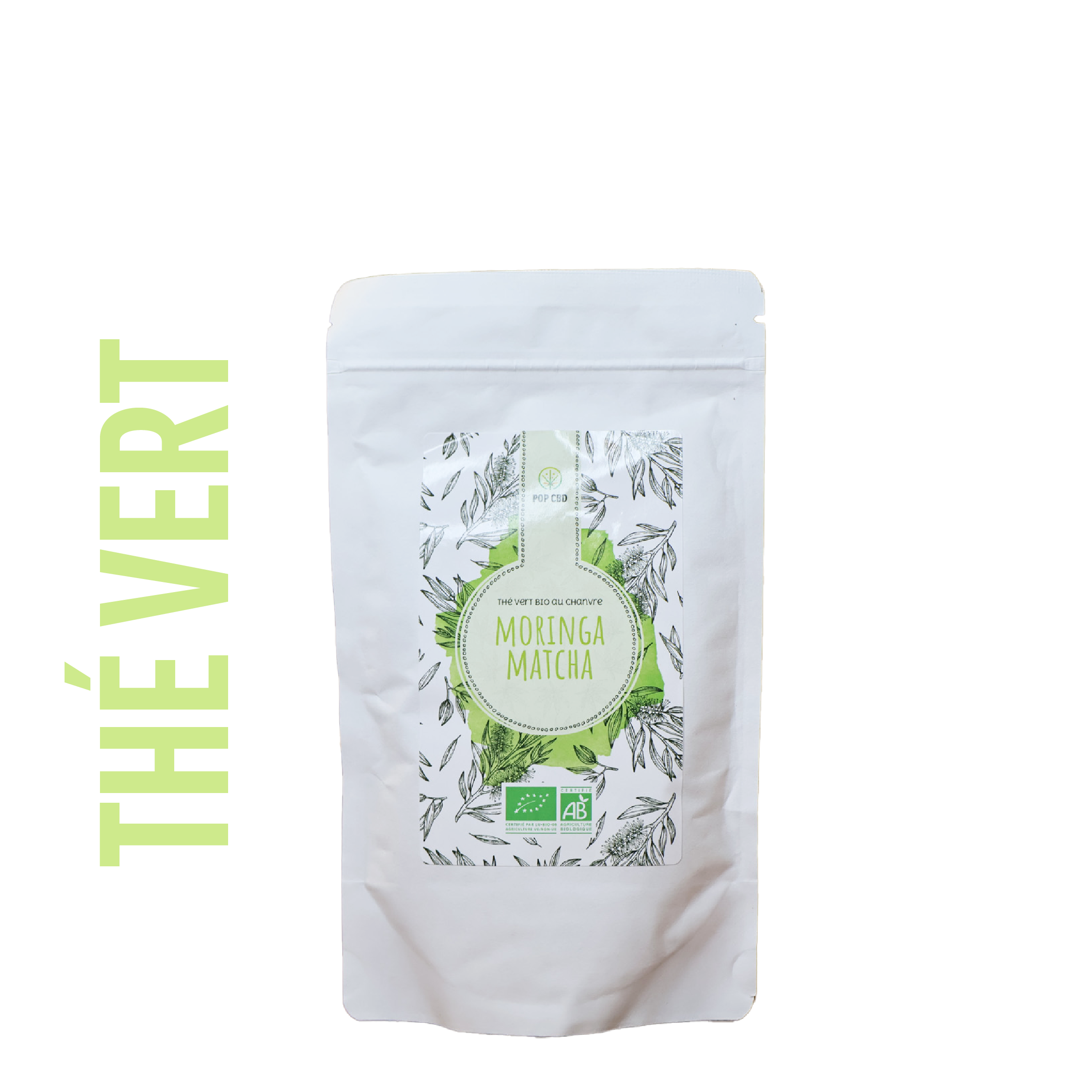 auto draft thé vert CBD moringa matcha