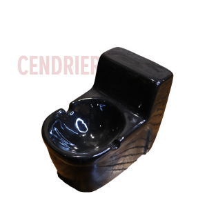 cendrier toilettes céramique